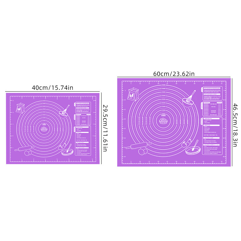 silicone kneading mat