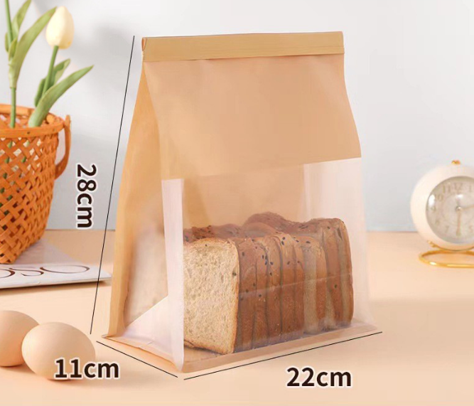 kraft bread bag