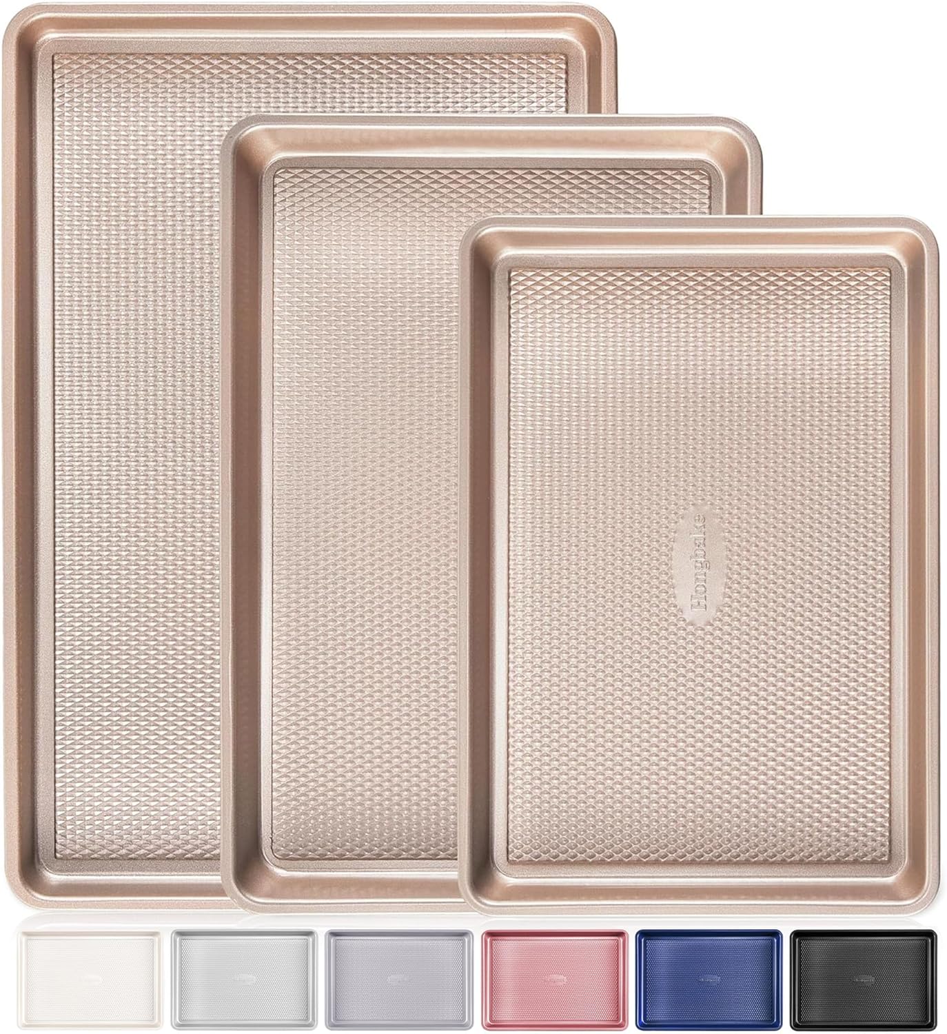 Nonstick Carbon steel Baking Sheet Pan Set